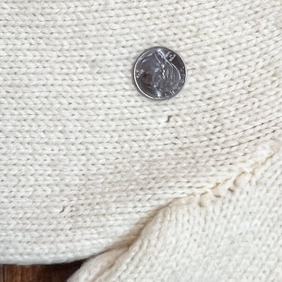 Vtg Handmade Icelandic Fair Isle Knit Wool Button Cardigan Sweater Womens Sz S - Picture 8 of 11